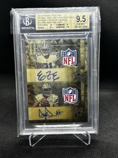 Dak Prescott Ezekiel Elliott 2016 Spectra Dual RPA NFL Shield Gold Vinyl 1/1