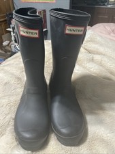 rubber boots men used 8 Hunter