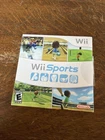 New ListingNintendo Wii 2006 Sports Game With Cardboard Sleeve with manual