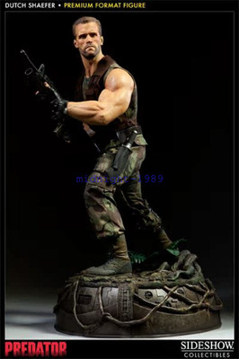 Sideshow Predator Arnold Schwarzenegger Resin Statue Model Collectible Boy Gift