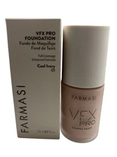 Farmasi Make Up VFX PRO Camera Ready Foundation 1 oz/Cool Ivory . FREE SHIP