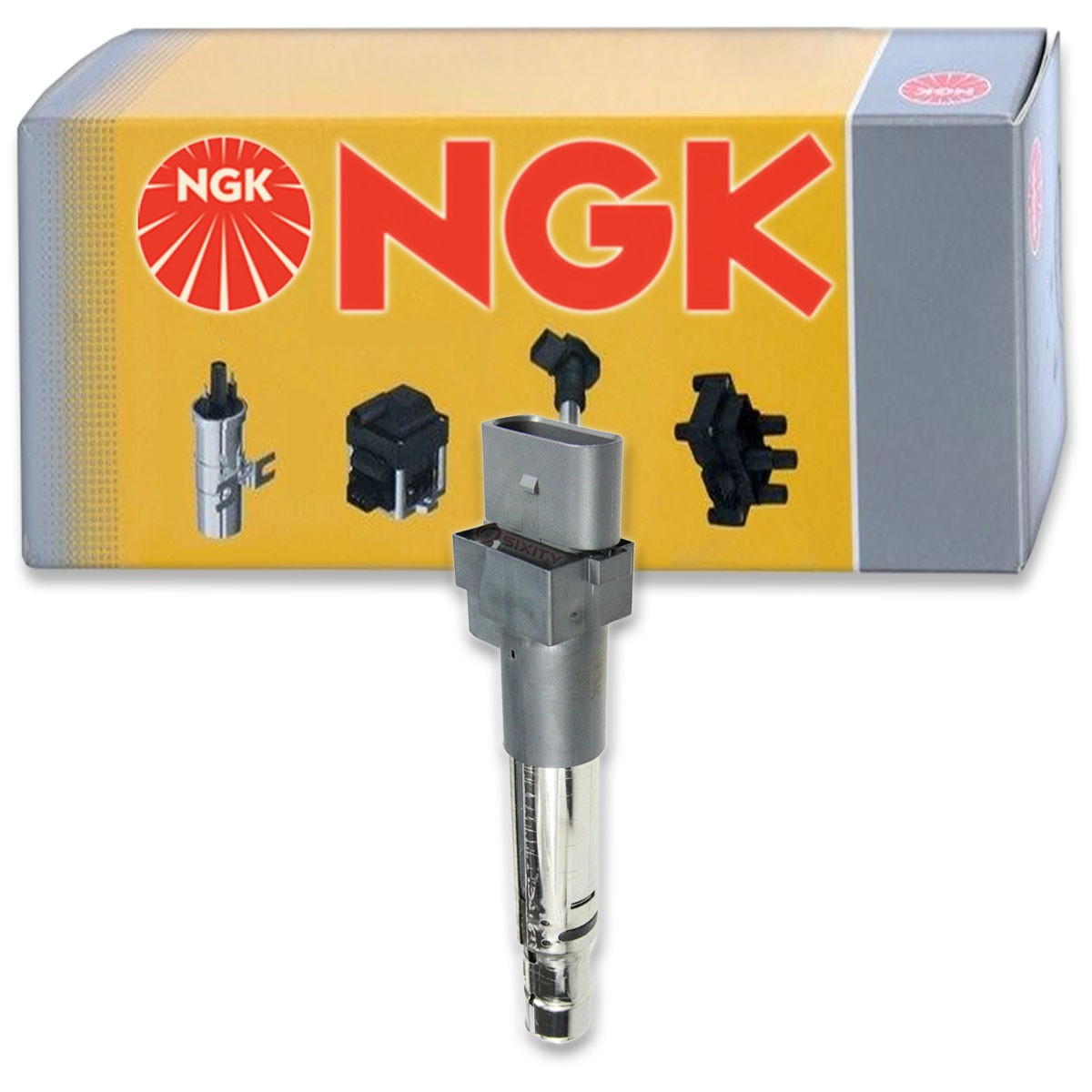 NGK 48877 U5263 Ignition Coil for UF661 UF-661 IC764 E1161 95860210100 958 vl