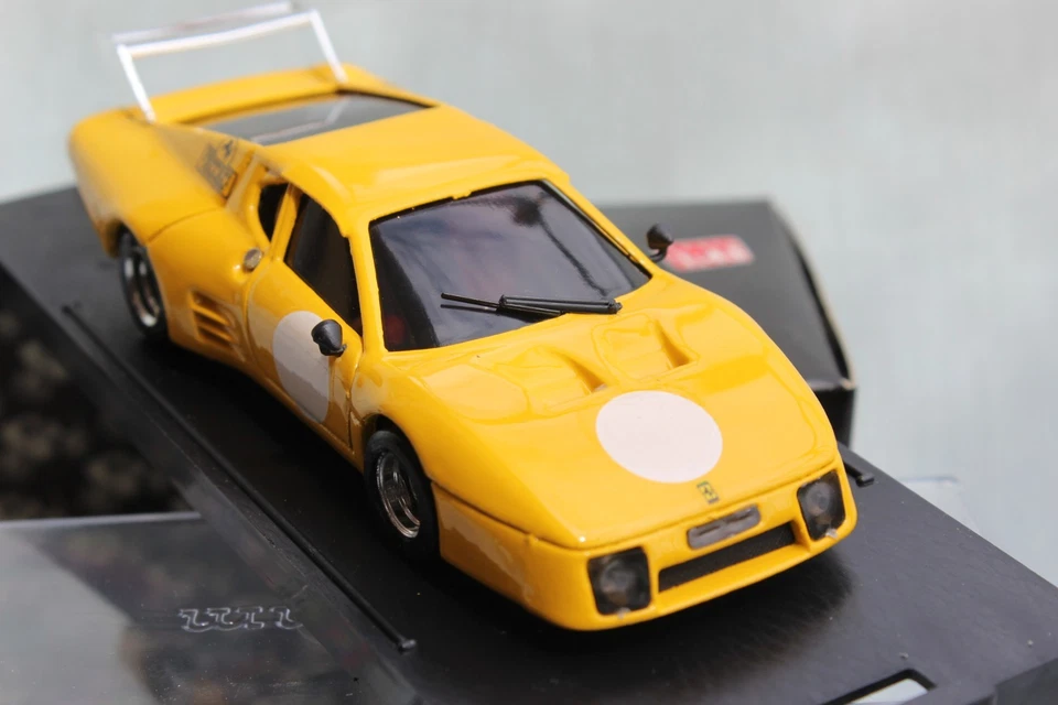 Brumm, Ferrari 512BB Le Mans 1980, Ecurie Francorchamps, 1/43, limited edition - Immagine 3 di 4