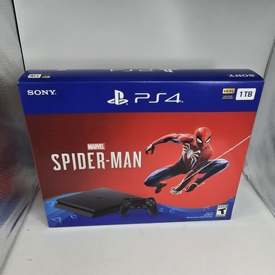 EMPTY BOX ONLY - From Playstation 4 PS4 Slim 1TB Console Spider-Man Bundle