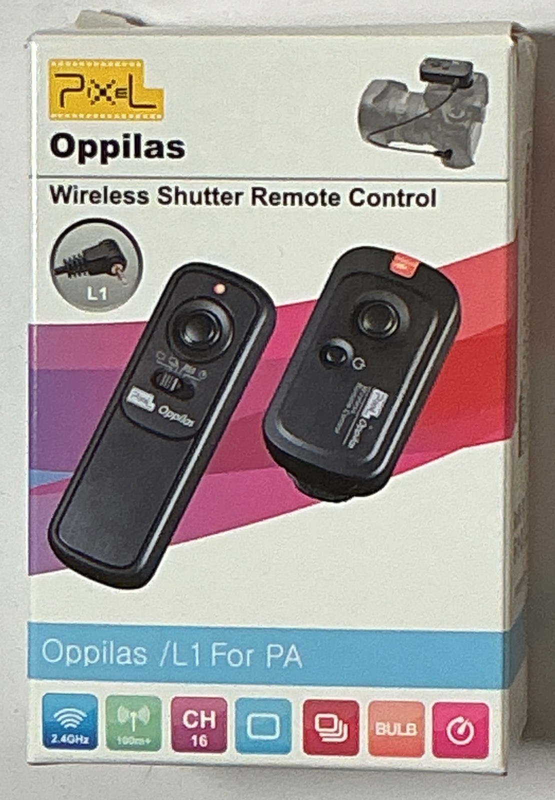 Pixel Oppilas /L1 for PA Wireless Shutter Remote Control (2021-07-09 ...