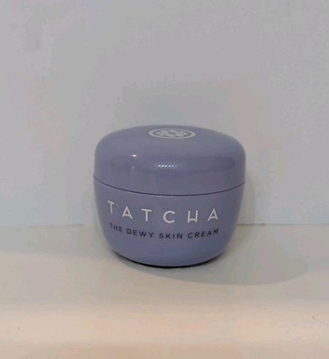 TATCHA The Dewy Skin Cream Moisturizer Travel Size .34 oz 10 ml Dry Skin NEW