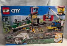 Lego City Cargo Train (60198) Remote Control Train Building Kit  Retired