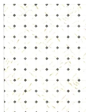 Dollhouse Miniature Faux Marble Tile Mosaic Floor Sheet 11 3/4 x1 2 3/4 WM34454F