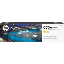 Genuine HP 972X Yellow High Yield Ink Cartridge Exp 2021-2026