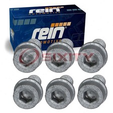 6 pc Rein Crankshaft Pulley Bolts for 2006 Audi A3 2.0L L4 Engine Cylinder ij