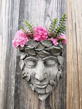 Wandrelief Waldgeist/Greenmann zum Bepflanzen