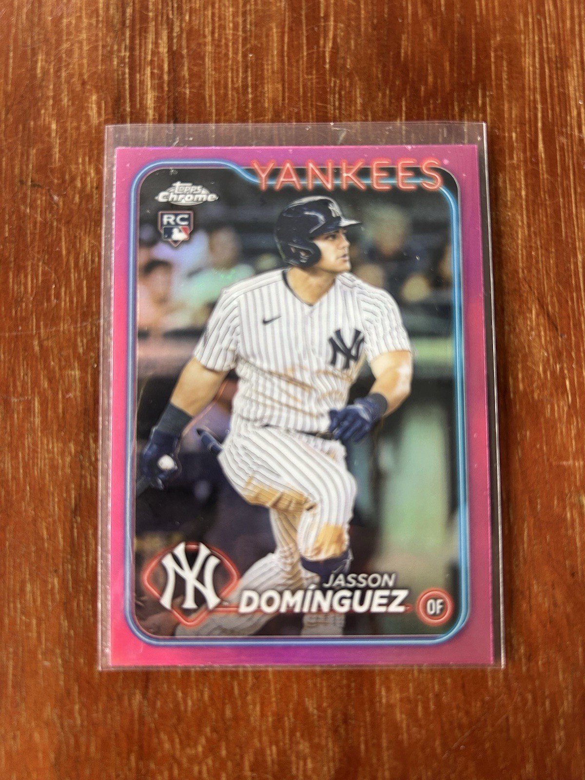 2024 Topps Chrome - Jasson Dominguez #89 Pink Refractor (RC) Plus Extras!!!