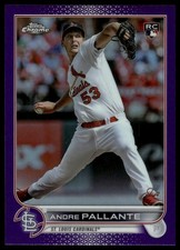 2022 Topps Chrome Update #USC107 Andre Pallante Purple Refractor