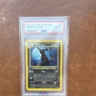 2001 Pokemon Neo Discovery Unlimited Holo Umbreon 13/75 PSA 8