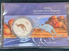 Australian 2006 1oz .999 fine Silver $1 Kangaroo coin in original RAM Card