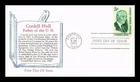 Dr Jim Stamps Cordell Hull Father Of UN First Day Cover Khol Kraft Cachet