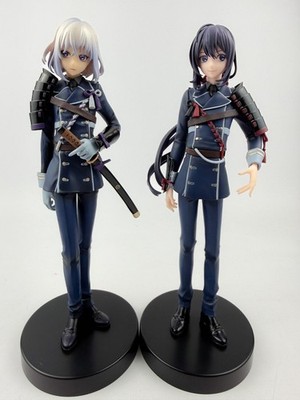 Touken Ranbu Honebami Namazuo Toushirou Figure Set of 2 FuRyu Prize 22cm Japan