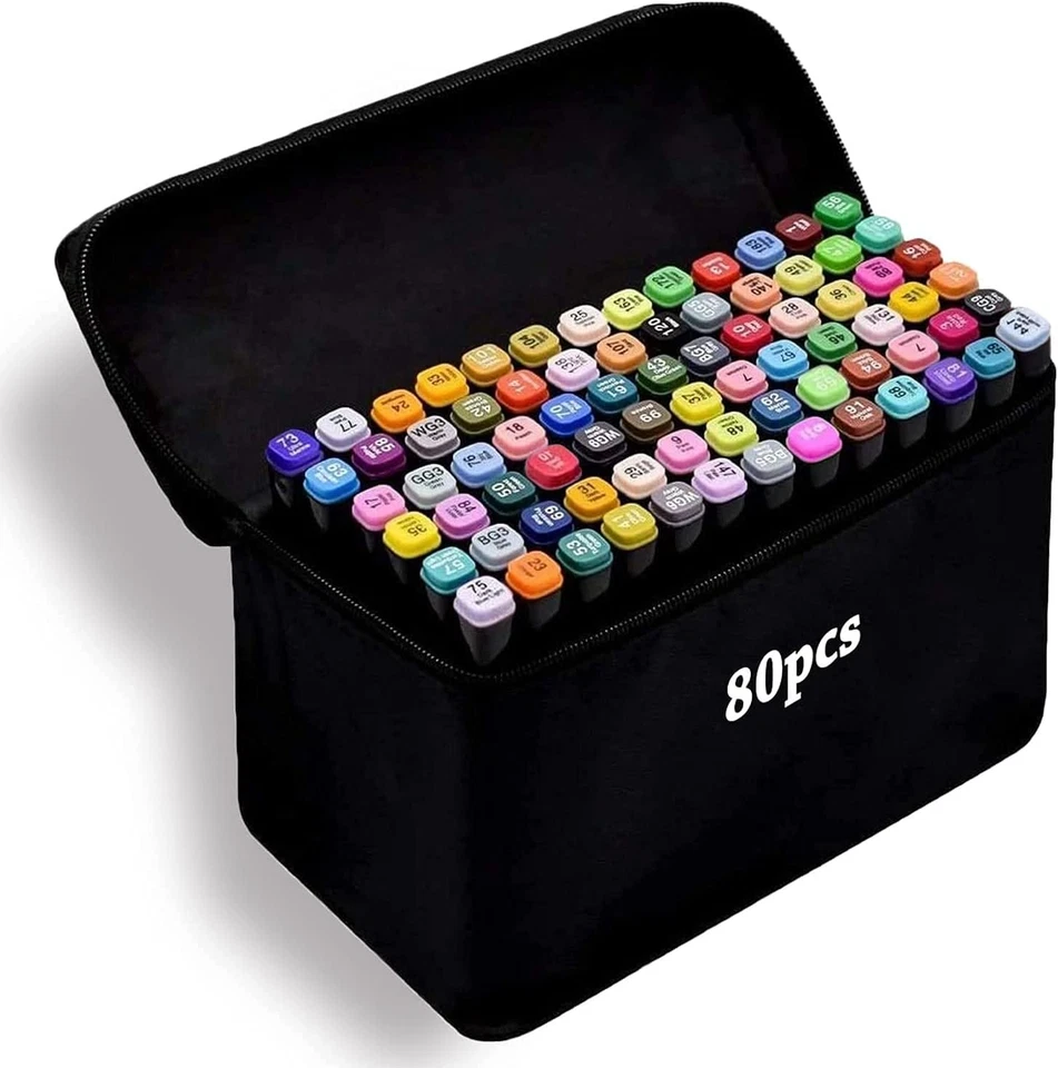 80 Farbe CopicMarker Lackmarker Stifte Architektur Twin Tip Graffiti Draw Pens - Bild 2 von 4