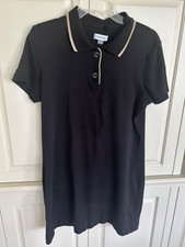 Calvin Klein Black polo dress size Lg