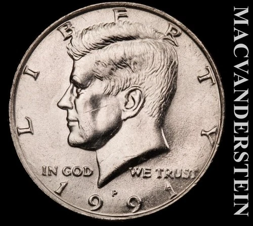 1991-P Kennedy Half Dollar — photo from another recent sale