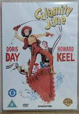 Calamity Jane 1953 DVD Doris Day Howard Keel Brand New Sealed UK Region 2 PAL