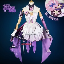 Honkai Star Rail Castorice Cos Costume Castorice Outfit Dress Wig Shoes Full Set