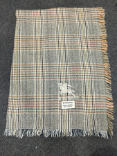 Burberry Scarf Shawl Wrap 100 Cashmere Made In Scotland