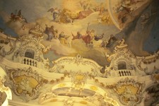 1976 Slide 35mm Wieskirche Church Ceiling Fresco Baroque Art Ektachrome Item