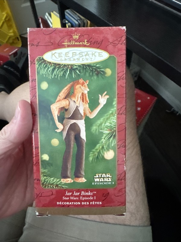 2001 Hallmark Star Wars Jar Jar Binks Episode 1 Keepsake Ornament