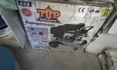 T.O.P. KOMPRESSOR TCK 210/8  garantiert nie gebraucht.