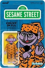 Sesame Street Count in PJs Super7 Reaction Action Figure