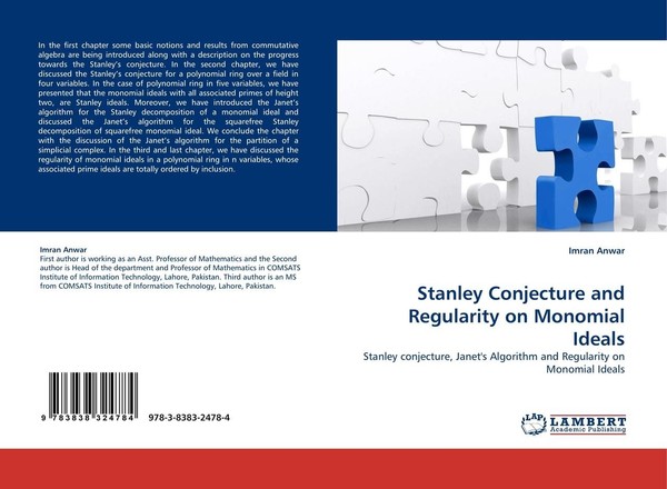 Stanley Conjecture And Regularity On Monomial Ideals Imran Anwar-image