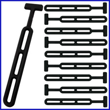 10 Spanngummi 280mm Gummi Spannring Stroppe Planenspanner PKW Anhängerplane Netz