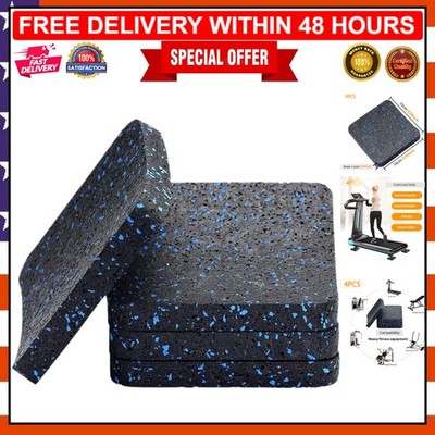 Rubber Treadmill Mat Pads - Noise-Reducing, Floor-Saving Solution for Home Gyms