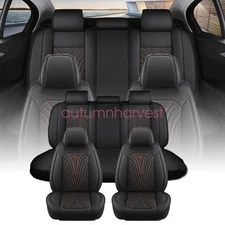 For Chrysler Car Seat Cover Full Set 5Seats Waterproof Leather Protector Cushion