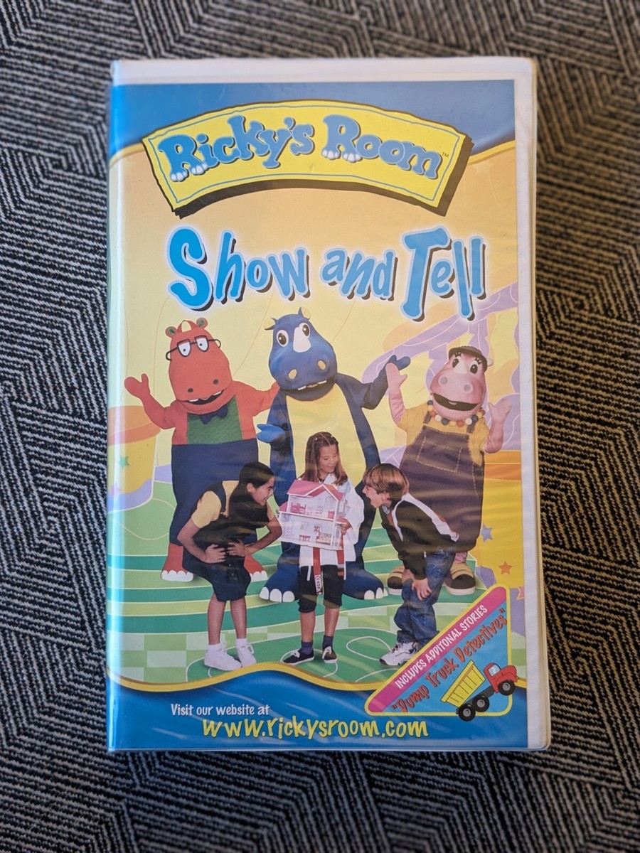 Rickys Room - Show and Tell (VHS, 1999) RARE *Great Condition, Tested  Works*