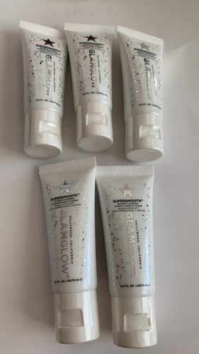 5 Glamglow Super Smooth Blemish Clearing 5 Minute Mask To Scrub 0.5 Oz Each  - Picture 1 of 4