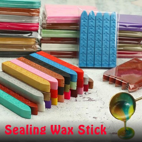 1PC Sealing Wax Stick Iris Pattern For Sealing Wax Stamp Wedding Letter Card - Picture 5 of 72