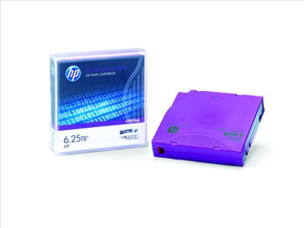 HP LTO-6 Ultrium 6.25TB MP RW Data Cartridge 20-Pack Non-Custom Label ...