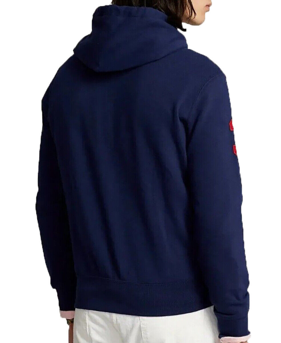 Polo Ralph Lauren Navy Triple Pony Equestrian #3 Fleece Polo Ralph Lauren Navy Triple Pony Equestrian #3 Fleece