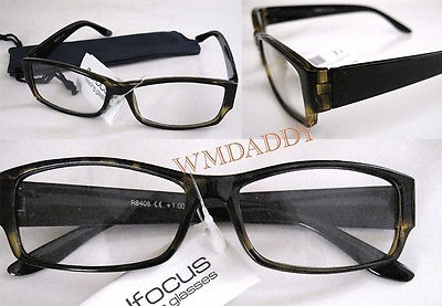 INfocus Mod.8408-c  Lesehilfe / Lesebrille m. Brillenbeutel +2,0