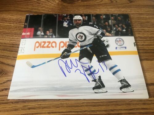 Dustin Byfuglien Autographed 8x10 Photo Winnipeg Jets Chicago Blackhawks  - Picture 1 of 2