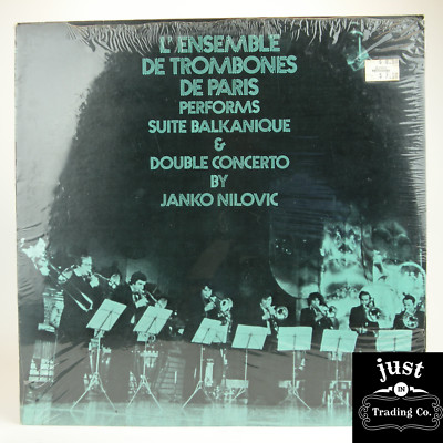 L'Ensemble De Trombones De Paris  1977 lp S223 Classical - Mint