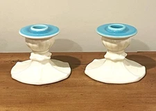 Rare 1926 / 1928 Rookwood Pottery Candle Holders 2961 - Lot of 2