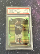 2023 Bowman Chrome Draft CHARLEE SOTO Lunar Glow PSA 10 GEM MINT RC Twins
