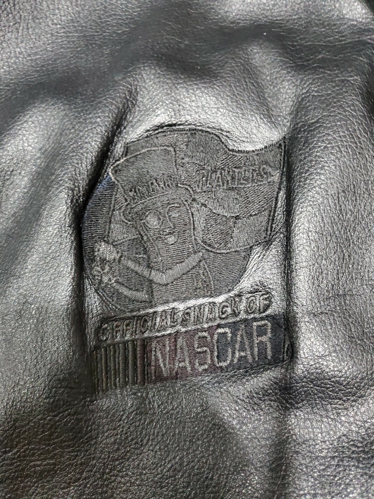 RARE NASCAR DALE JARRETT PLANTERS PEANUTS BLACK LEATH… Gem