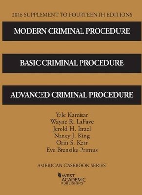 Modern Criminal Procedure, Basic Criminal Procedure, and Advanced Cr - VERY GOOD
