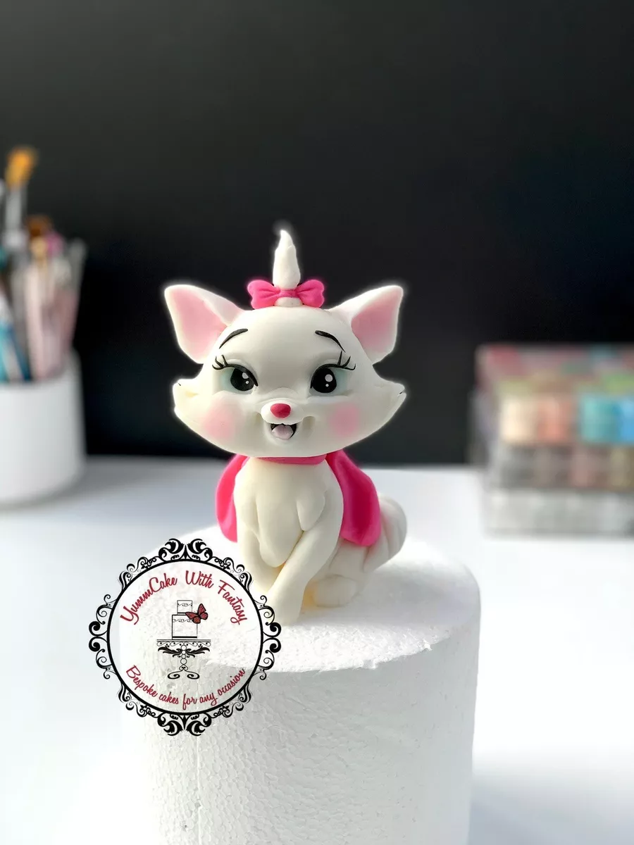 Marie The Cat Cake Topper Tutorial - Aristocats - YouTube