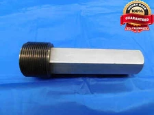 1 3/4 12 N 3 THREAD PLUG GAGE 1.75 1.750 1.7500 GO ONLY P.D. = 1.6959 CHECK