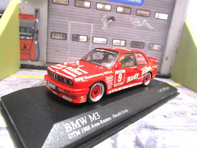 BMW M3 E30 DTM 1988 Isert Rudy Billen #9 Grohs Avus Touringcar Minichamps 1:43